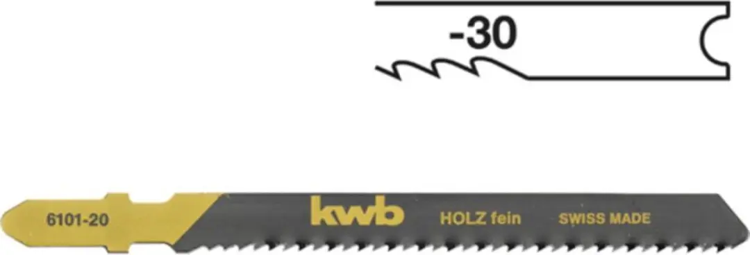 KWB Decoupeerzaagbladen Hout Grof 6103-30