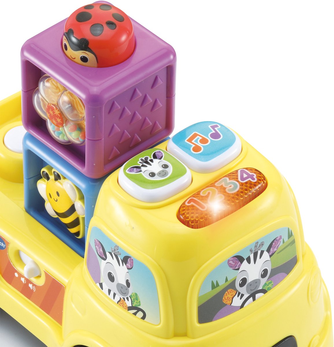 VTech speelgoed - Blokkenpret Truck interactief leren en bouwen.