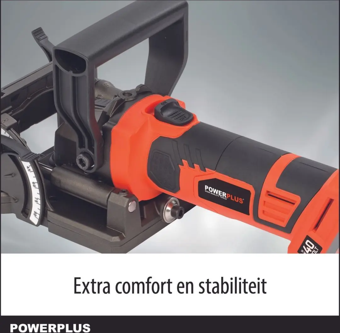 Powerplus Dual Power POWDP77100 Lamellenfrees 100mm - Oranje