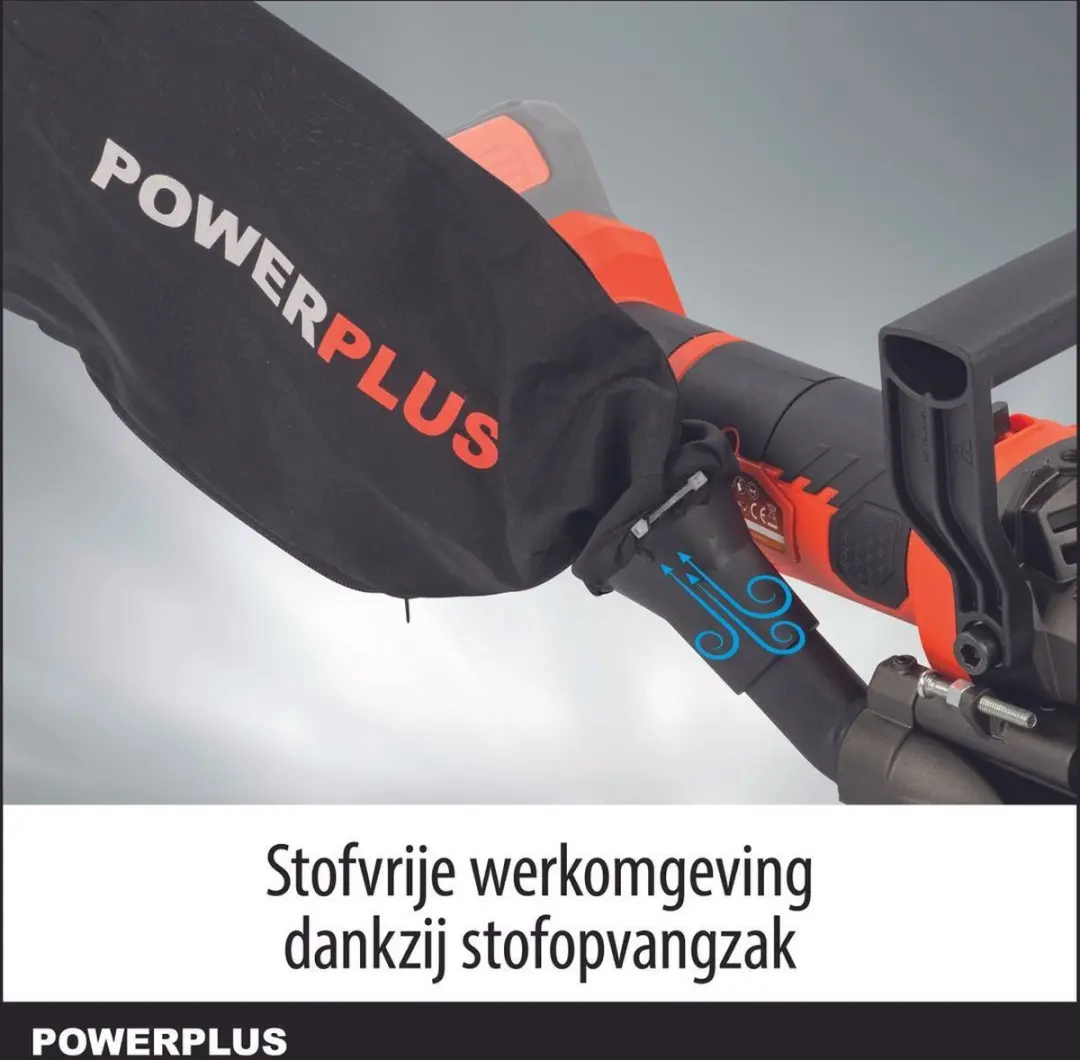 Powerplus Dual Power POWDP77100 Lamellenfrees 100mm - Oranje