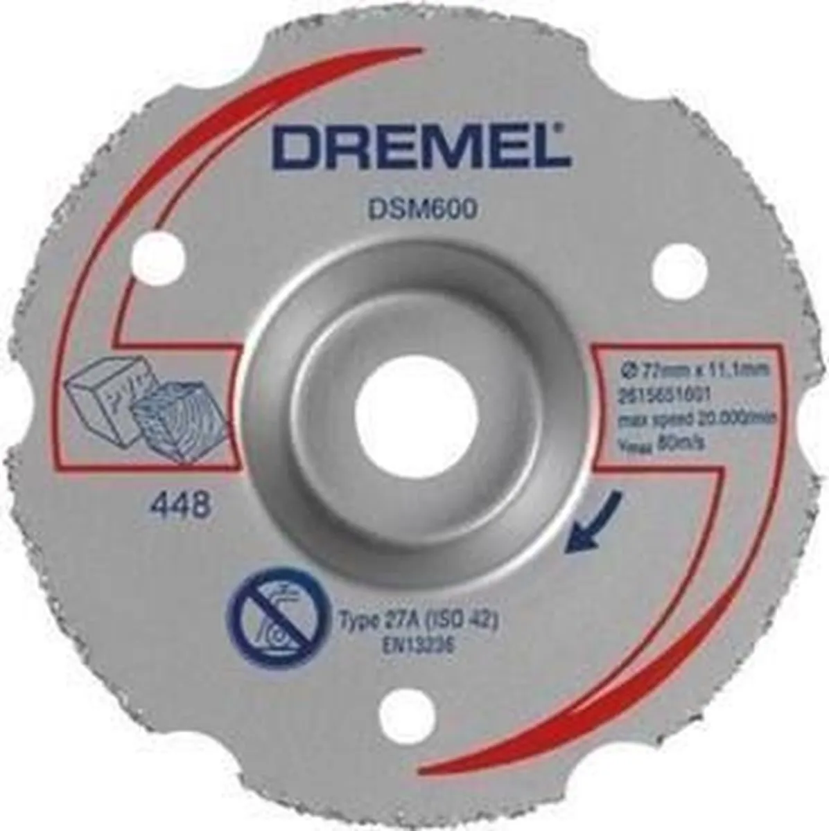 Dremel DSM540 Diamanten Doorslijpschijf 77mm