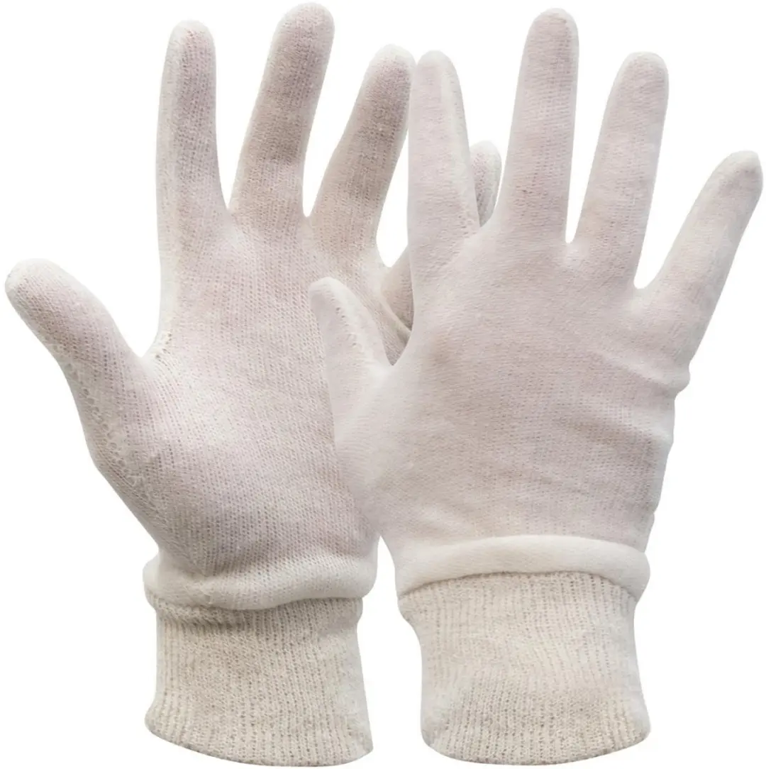 Oxxa Interlock Katoenen Handschoenen - Ecru - M