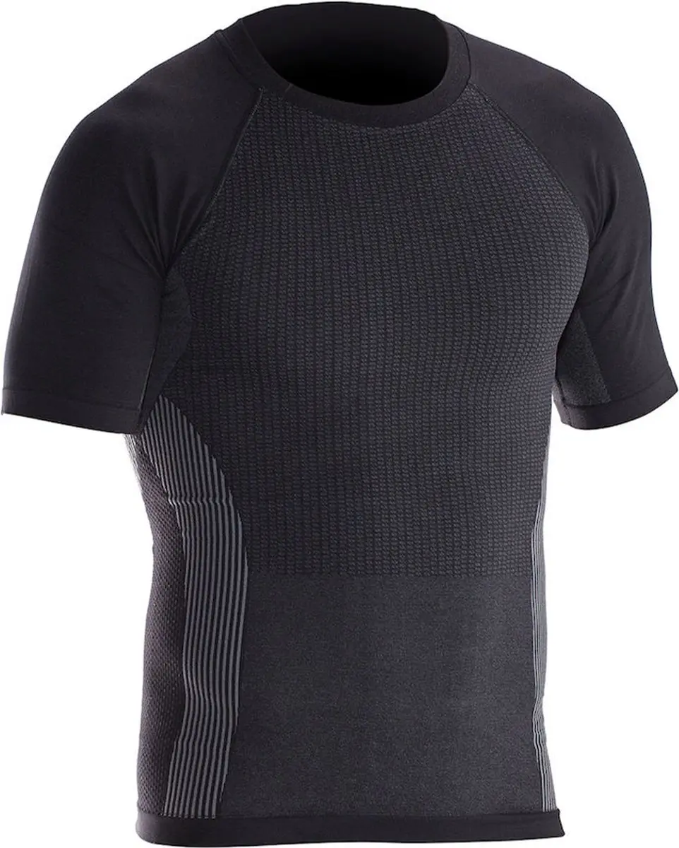 Jobman 5577 Next To Skin T-shirt - Donkergrijs/Zwart L