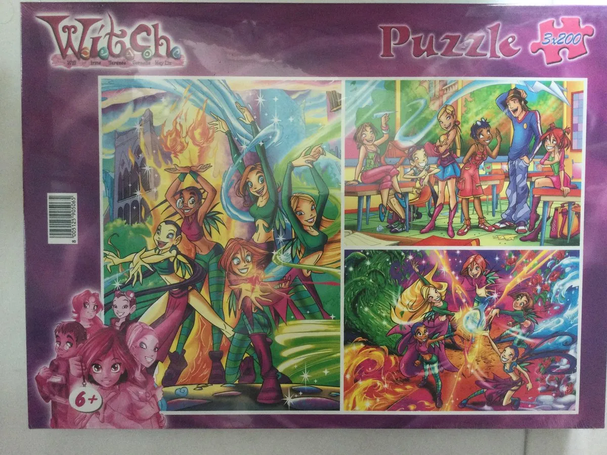 Clementoni Witch 3 Legpuzzels 200 Stuks