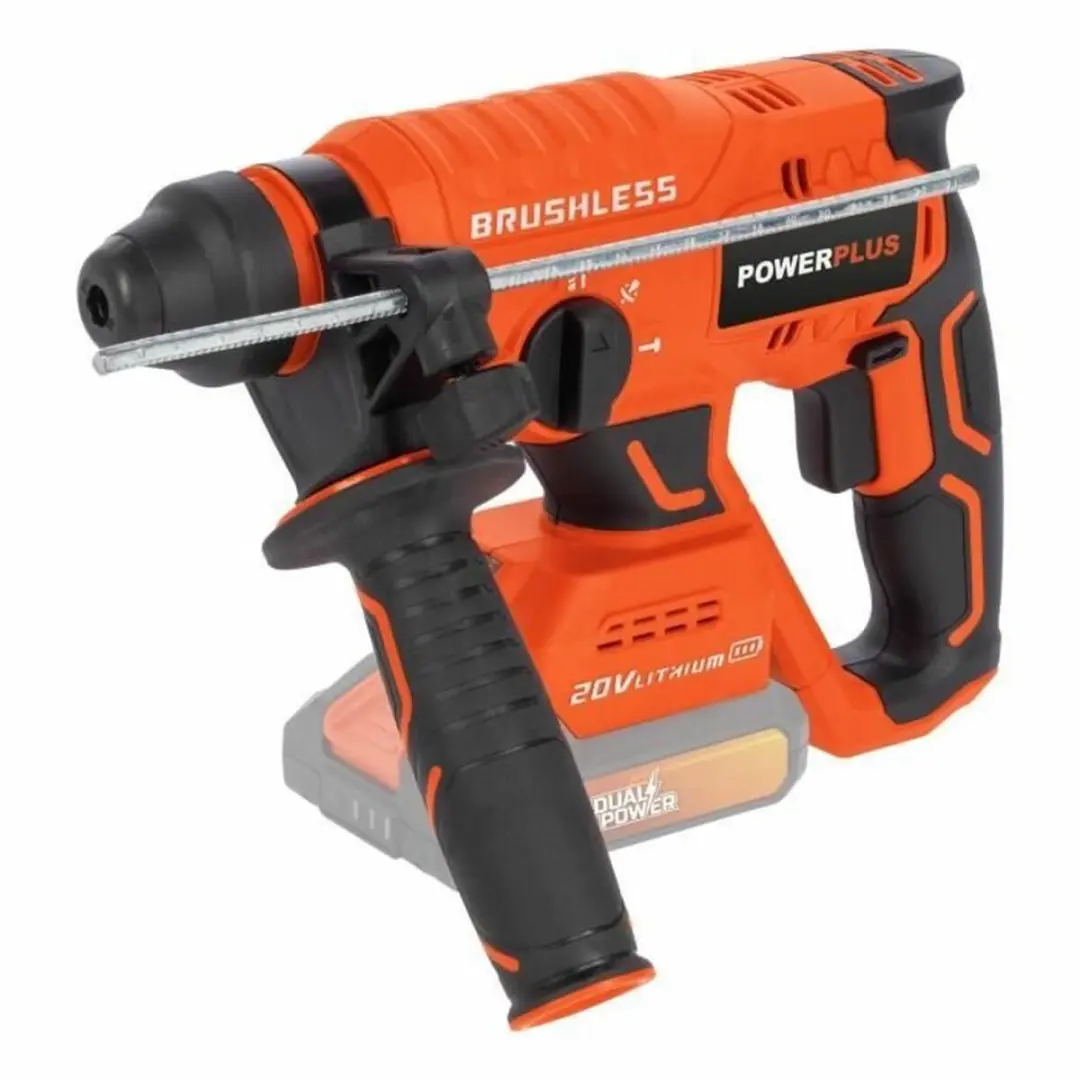Powerplus Gereedschapsset 3-delig - Zwart/Oranje