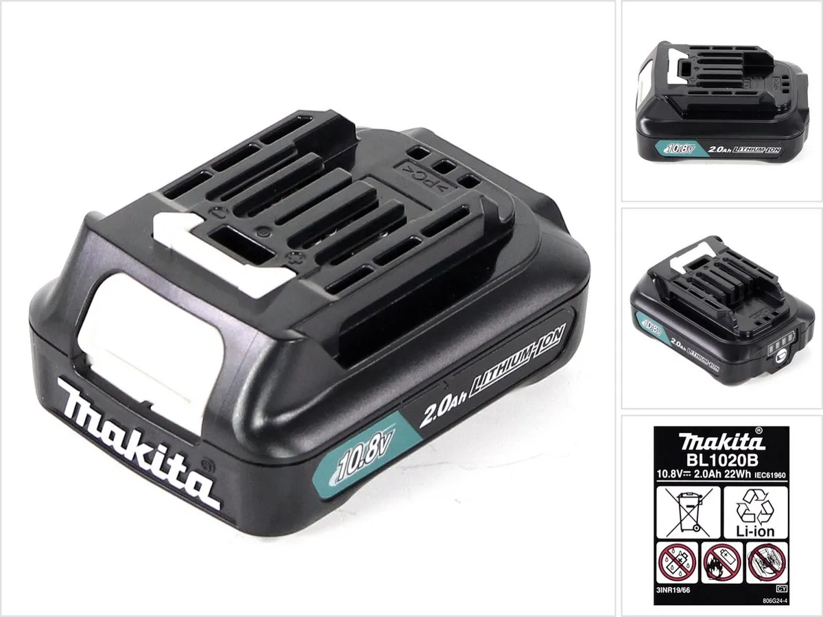 Makita BL1020B 10.8V Li-ion Accu 2.0Ah