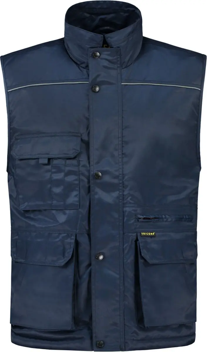 Tricorp Bodywarmer Industrie 402001 - Maat S - Marineblauw