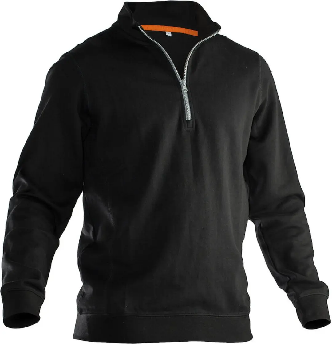 Jobman 5401 Halfzip Sweatshirt 65540120 - 3XL Zwart
