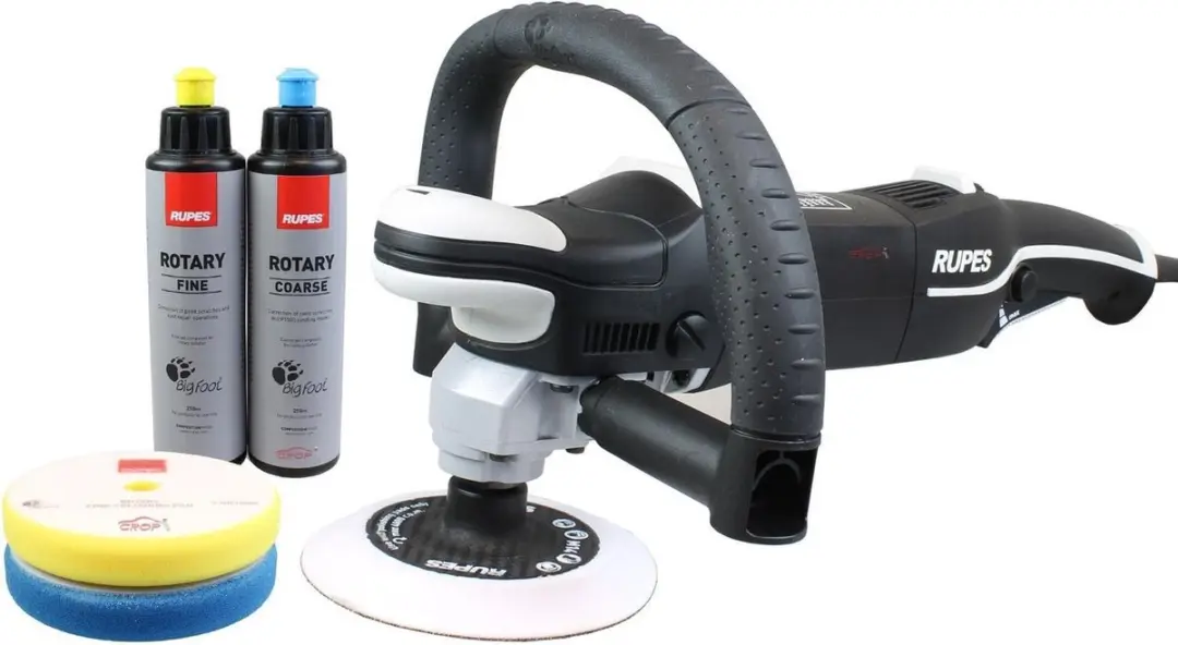 Rupes BigFoot LH19E-STN Roterende Polijstmachine 125mm - Standaard Kit