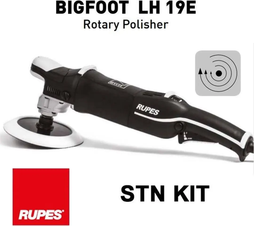 Rupes BigFoot LH19E-STN Roterende Polijstmachine 125mm