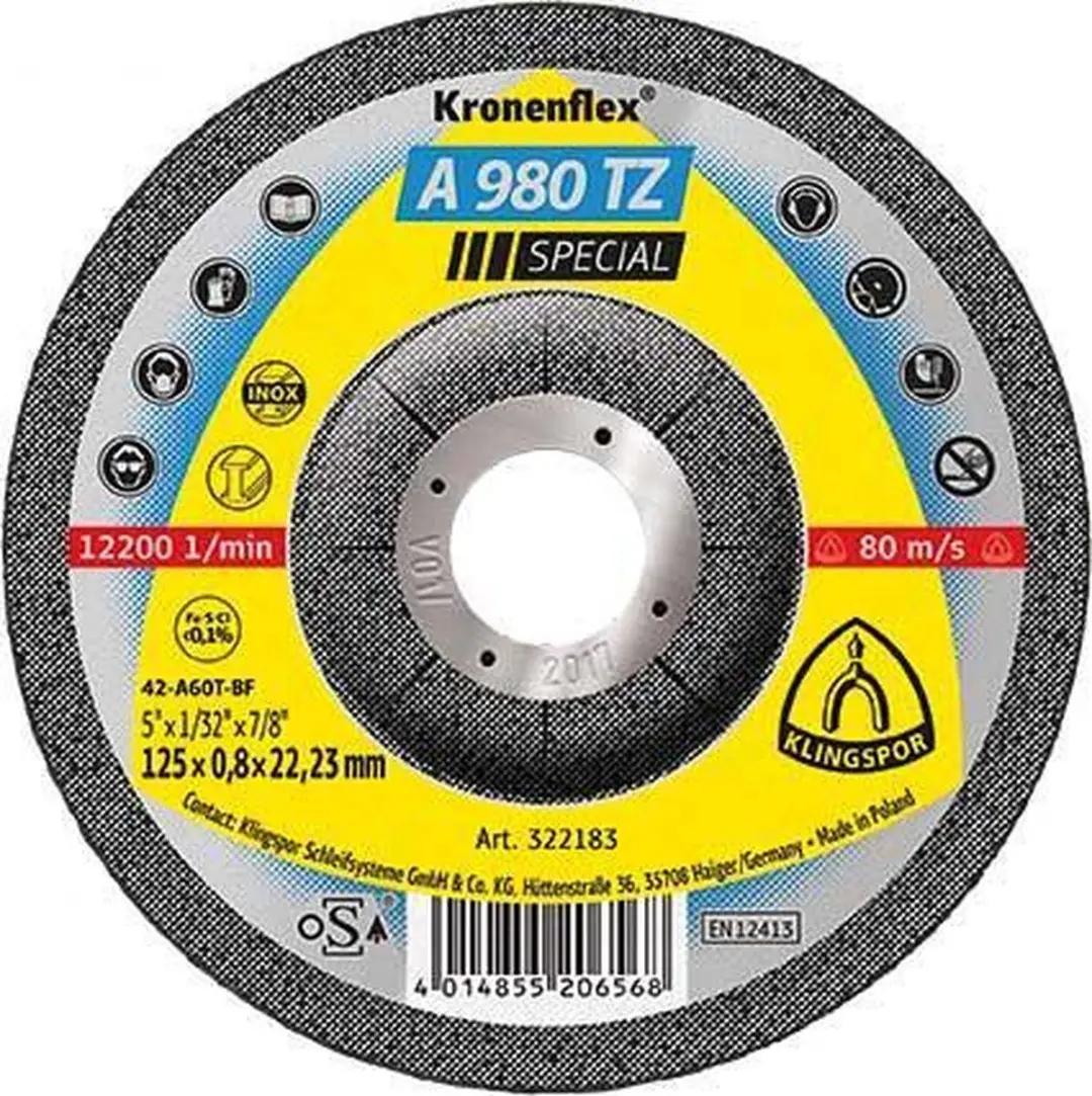 Klingspor Trennscheibe A 980 TZ Special D125x0,8mm
