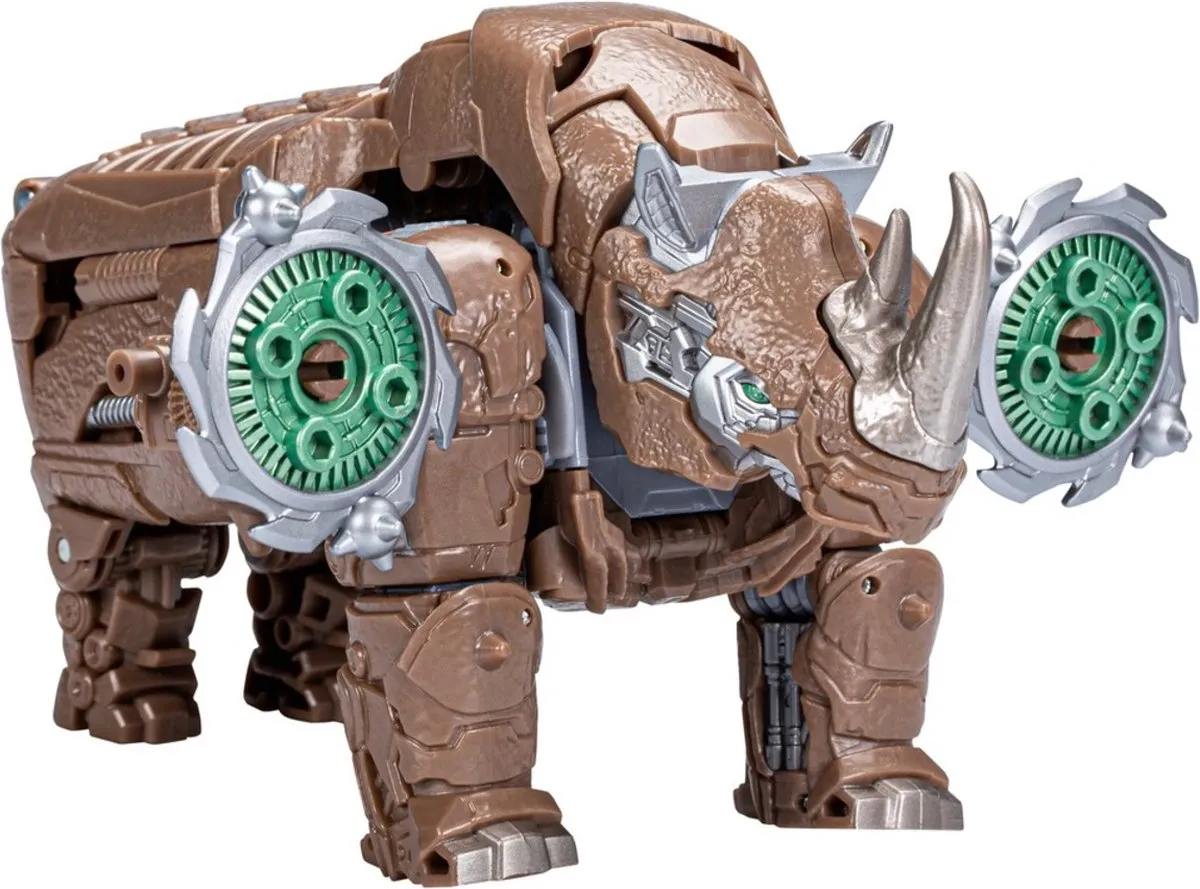 Hasbro Transformers Rise of the Beasts Voyager Rinox 15cm - Bruin