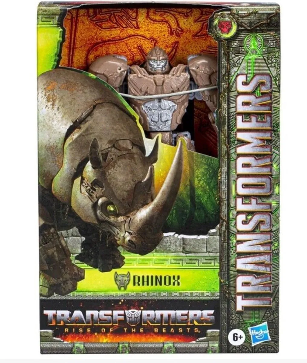 Hasbro Transformers Rise of the Beasts Voyager Rinox 15cm - Bruin