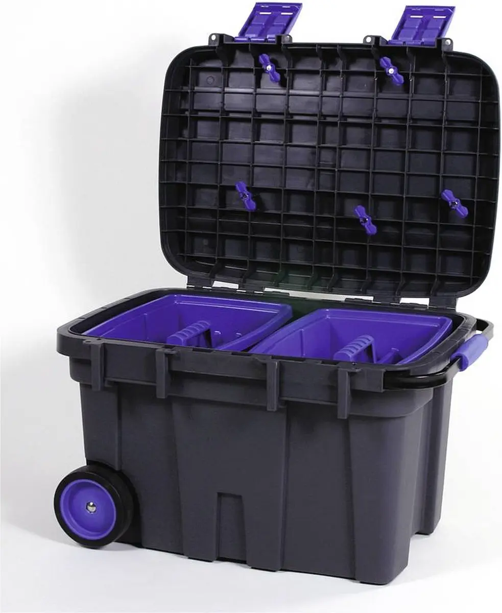 Raaco ToolChest 75 Gereedschapskar - 75L - Zwart/Blauw