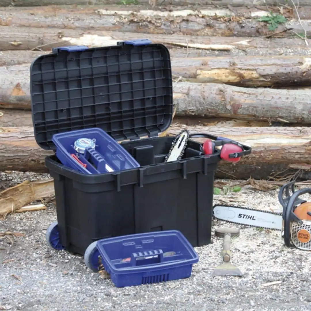 Raaco ToolChest 75 Gereedschapskar - 75L - Zwart/Blauw