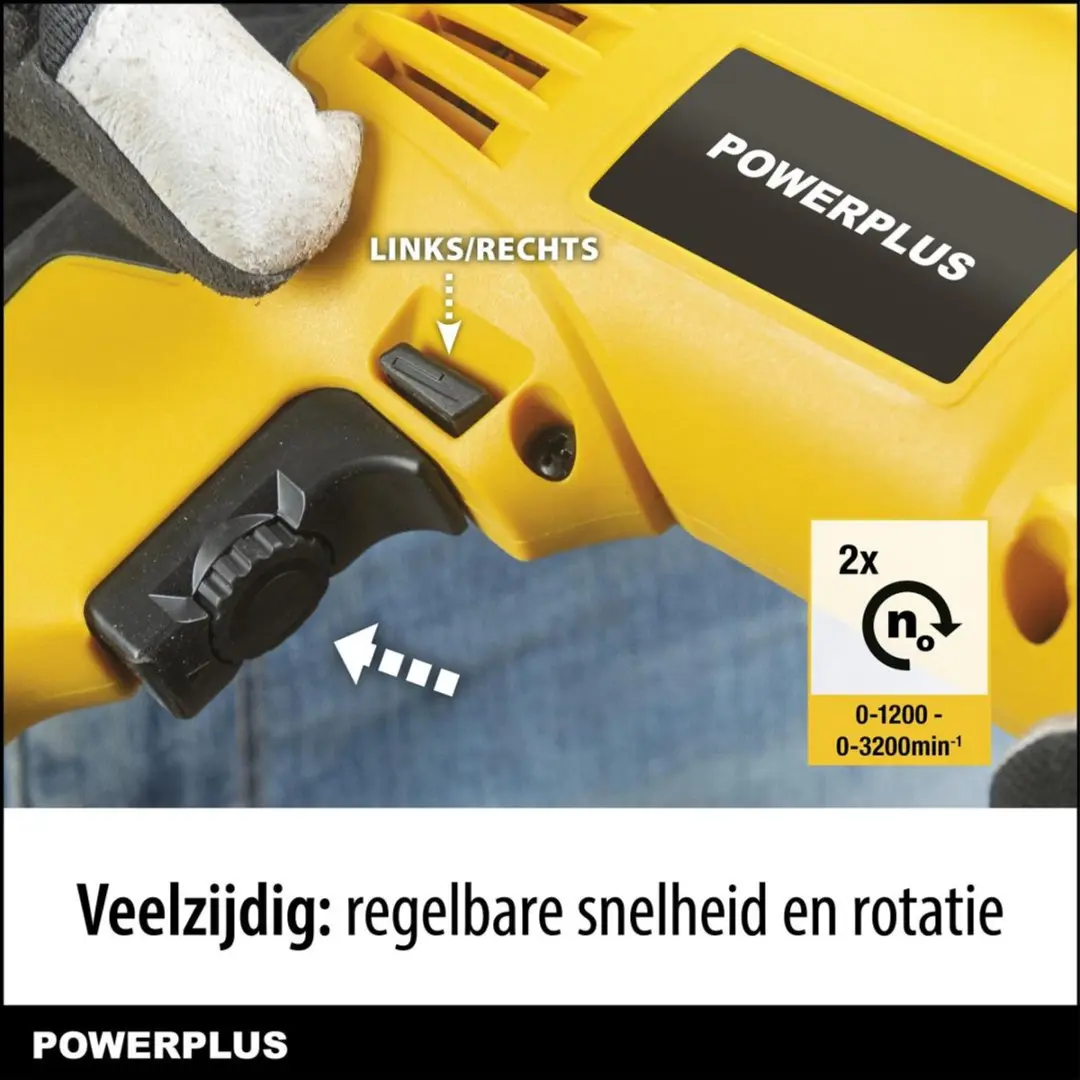 Powerplus POWX0291 Klopboormachine 1200W - afbeelding 6 van 6