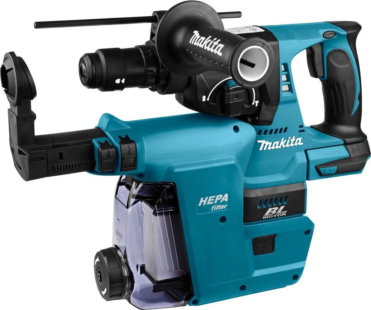 Makita DHR243ZJW 18V Combihamer - 24mm Beton