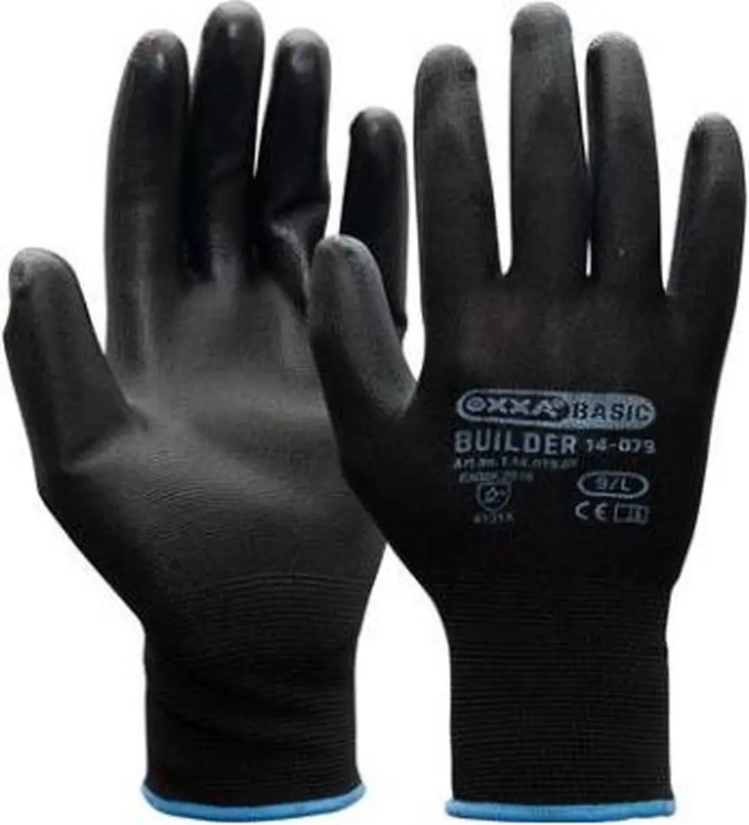 Oxxa Builder 14-079 Handschoenen - Zwart - XL