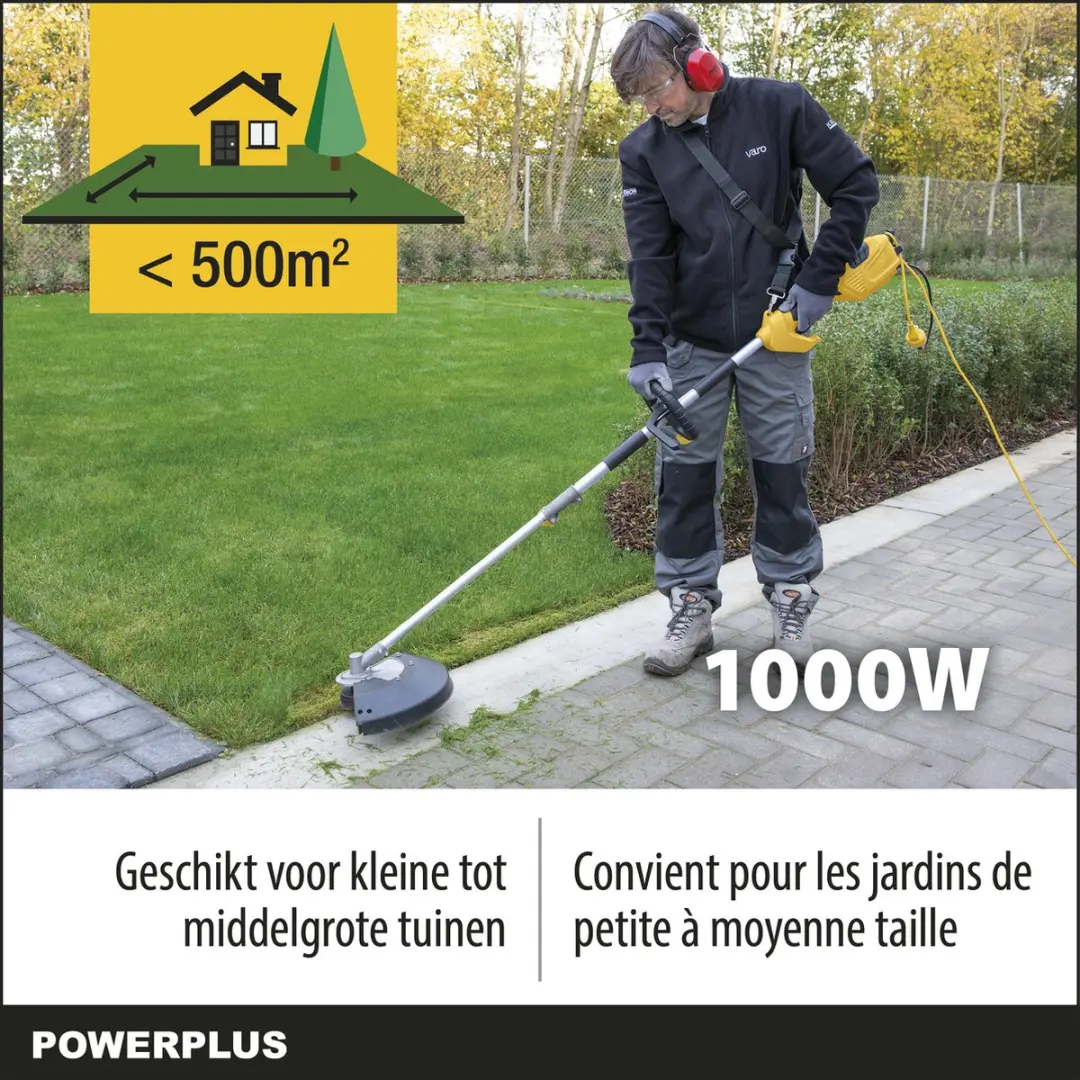 Powerplus POWXG3020 Elektrische Tuin Multitool 1000W