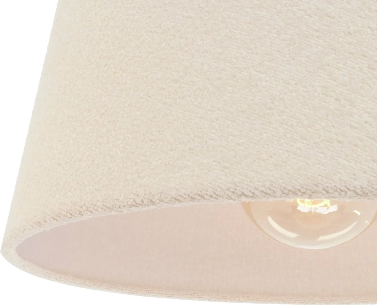 Eglo Febres Hanglamp E27 - Ø35cm - Zwart/Wit