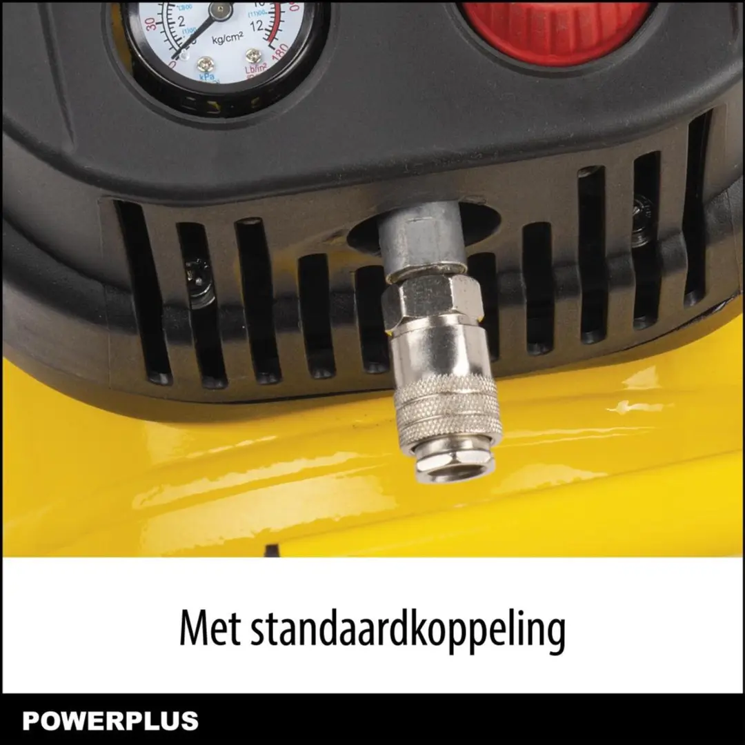 Powerplus POWX17250 Luchtcompressor 1200W - 24L - 8 bar