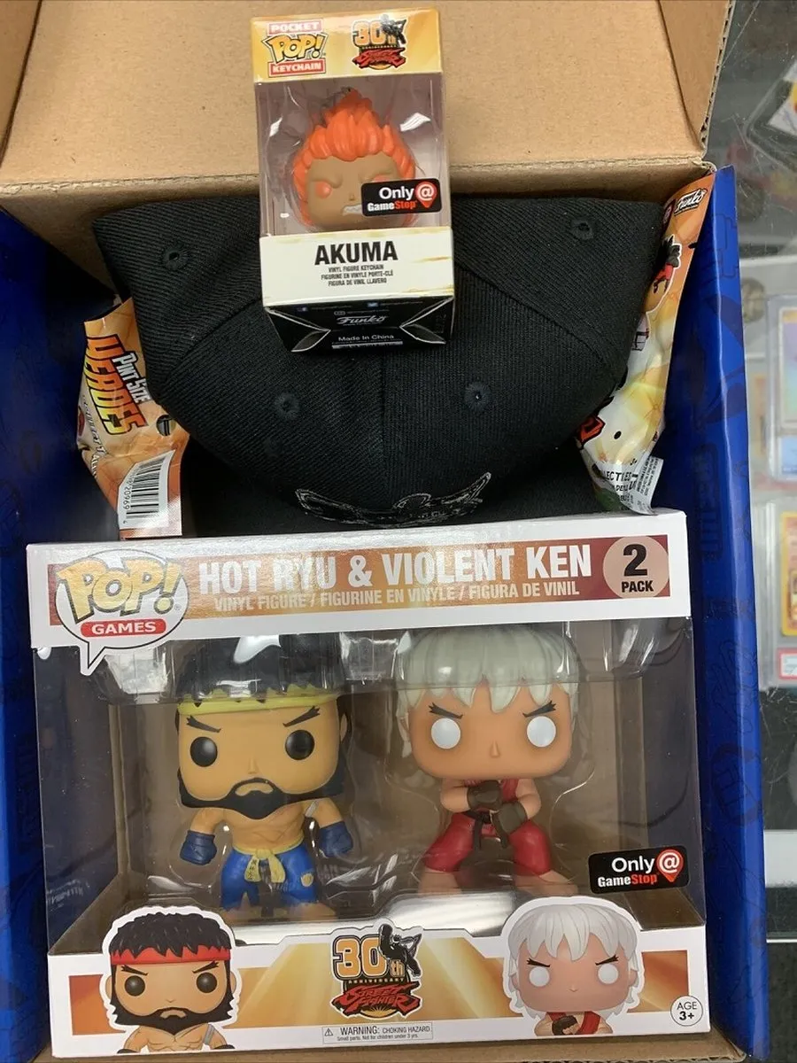 Funko Capcom Street Fighter 30th Anniversary Box - Blauw