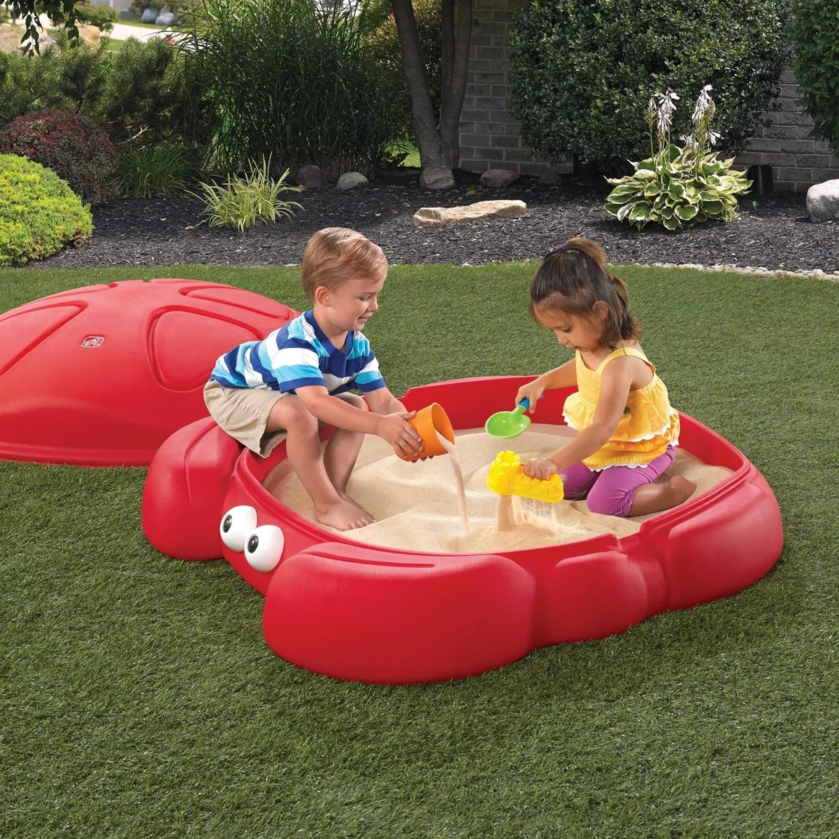 Step2 Crabbie Zandbak 740500 - Rood