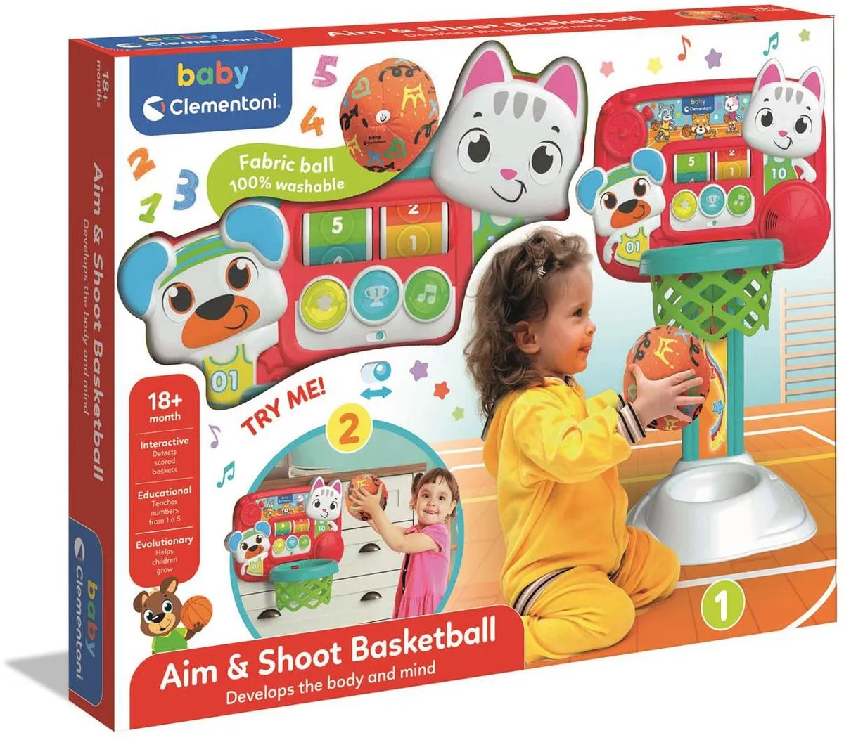 Clementoni Basketbal Speelset