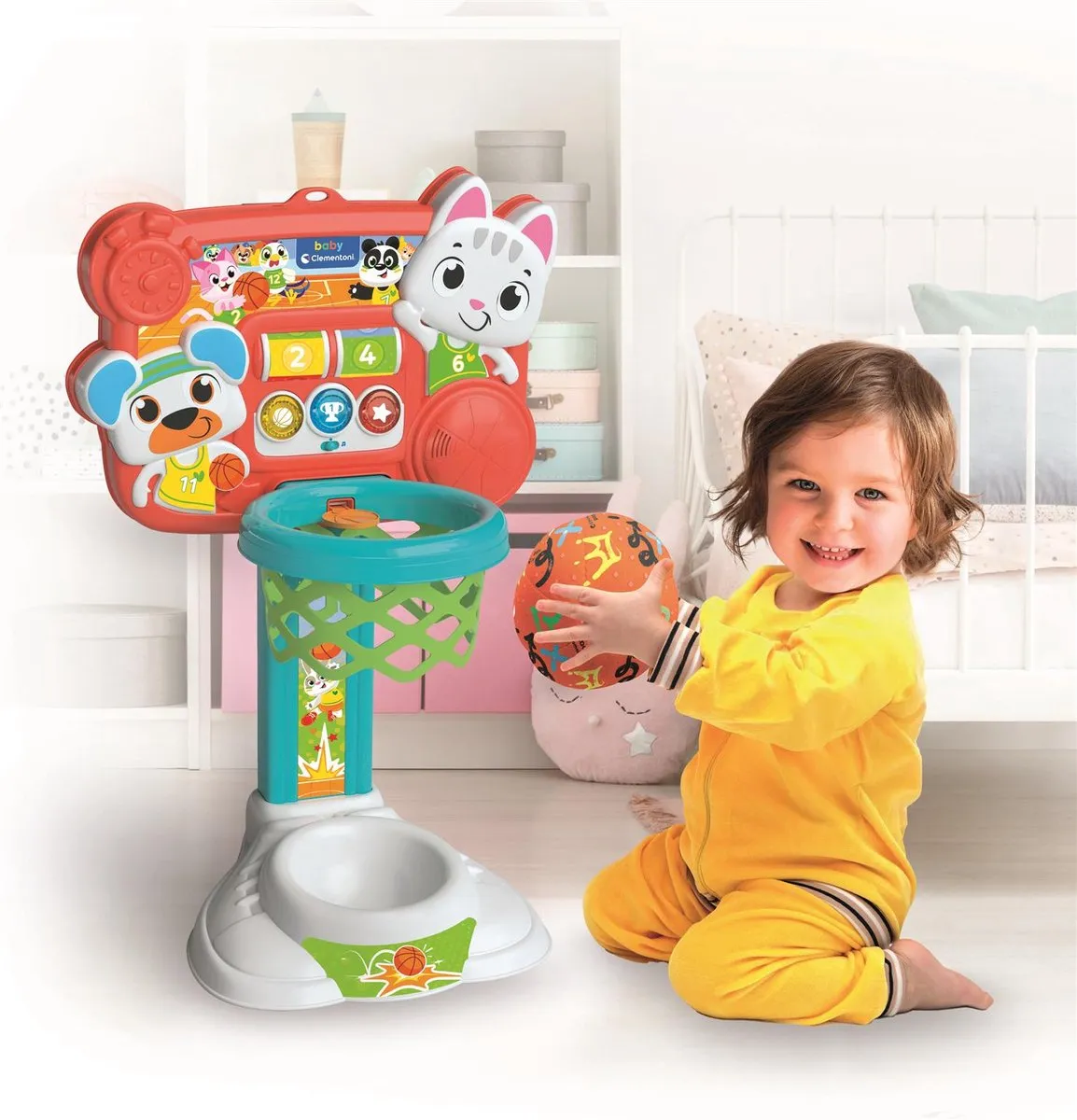 Clementoni Basketbal Speelset - Multikleur