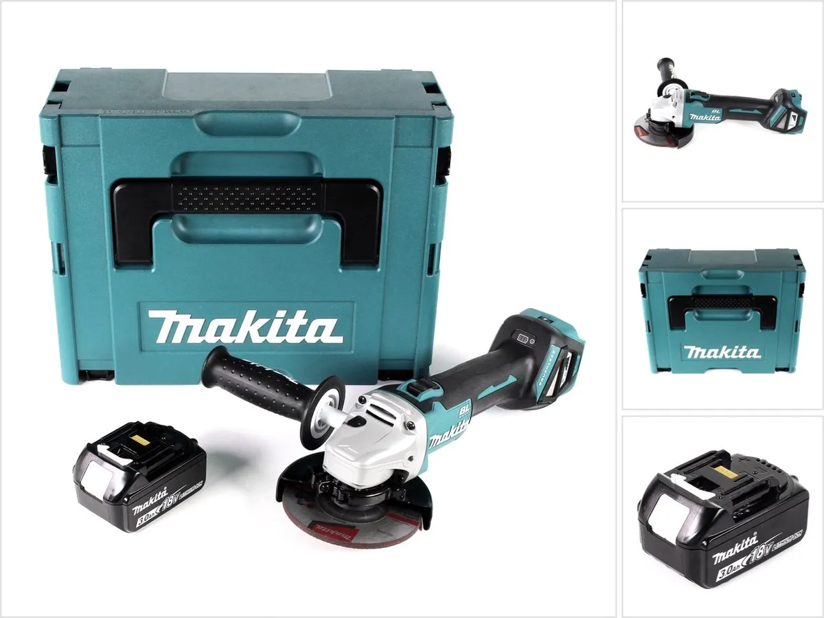 Makita DGA511F1J Haakse Slijper 125mm