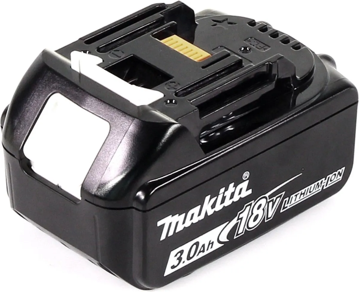 Makita DGA511F1J Haakse Slijper 125mm - 18V - 3.0Ah - 1x Accu