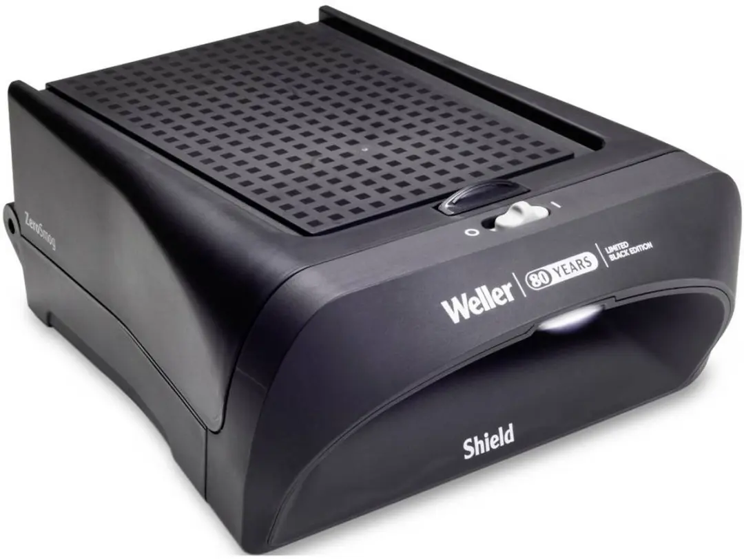 Weller Zero Smog Shield Limited Zwart Soldeerdampafzuiging 10W