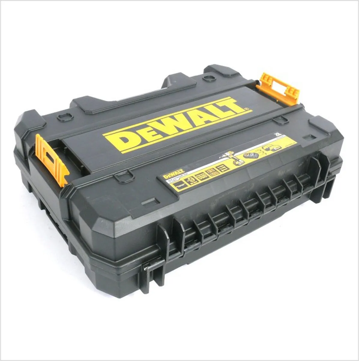 DeWalt TStak Gereedschapskoffer 18V - Zwart/Geel