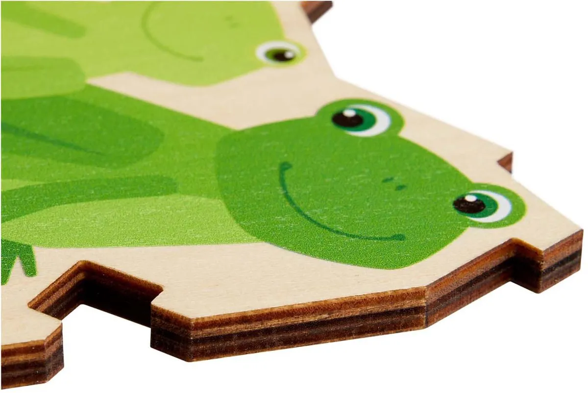 Haba Vlinder Puzzel 2in1 - 20 Stuks - Meerdere kleuren