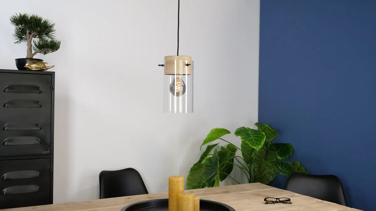Eglo Madreselva Hanglamp - 3 Lichtpunten - Zwart/Bruin