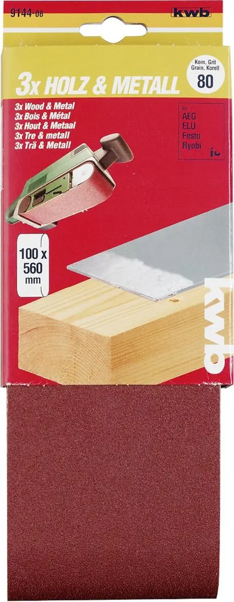 KWB Schuurband K80 100x560mm