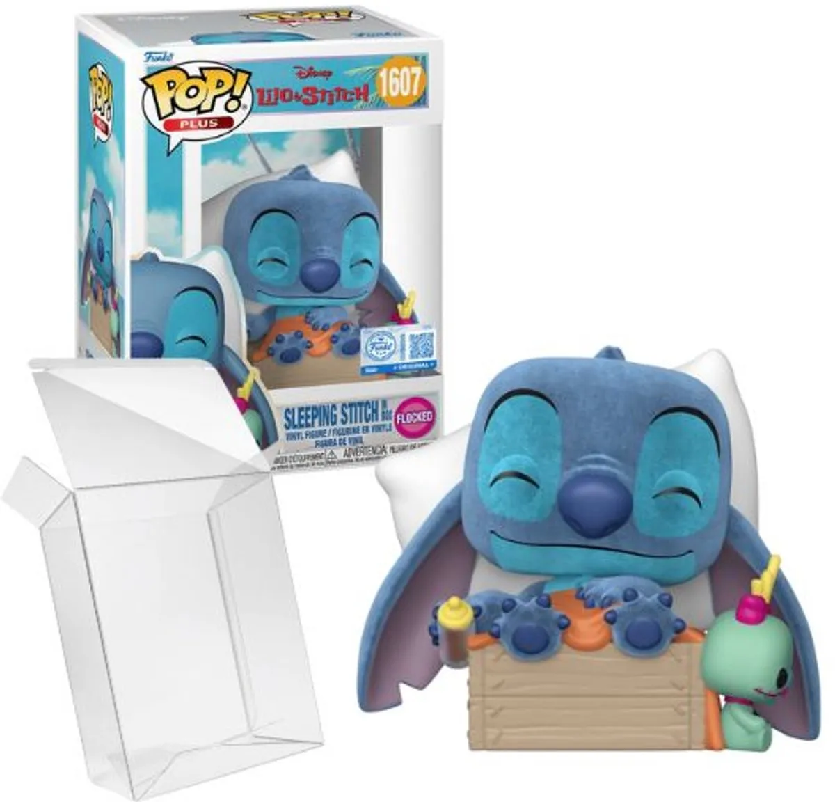 Funko Pop! Plus Disney Lilo & Stitch Sleeping Stitch 1607 - Blauw