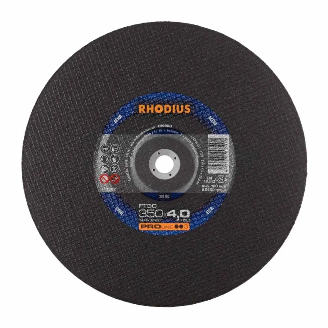 Rhodius Pro Doorslijpschijf Metaal 350x4,0x20mm FT30