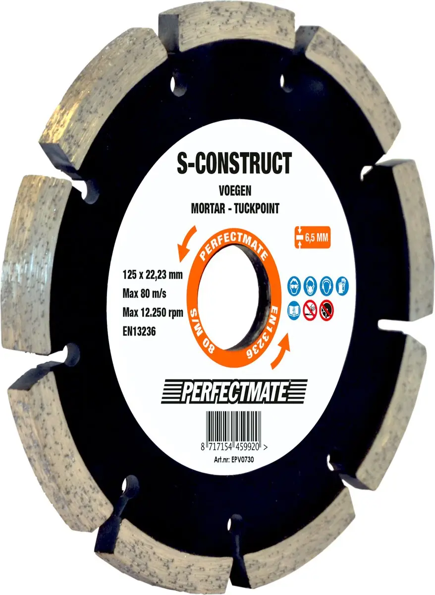 InterDynamics Diamantzaag Perfectmate 125mm x 6.5mm
