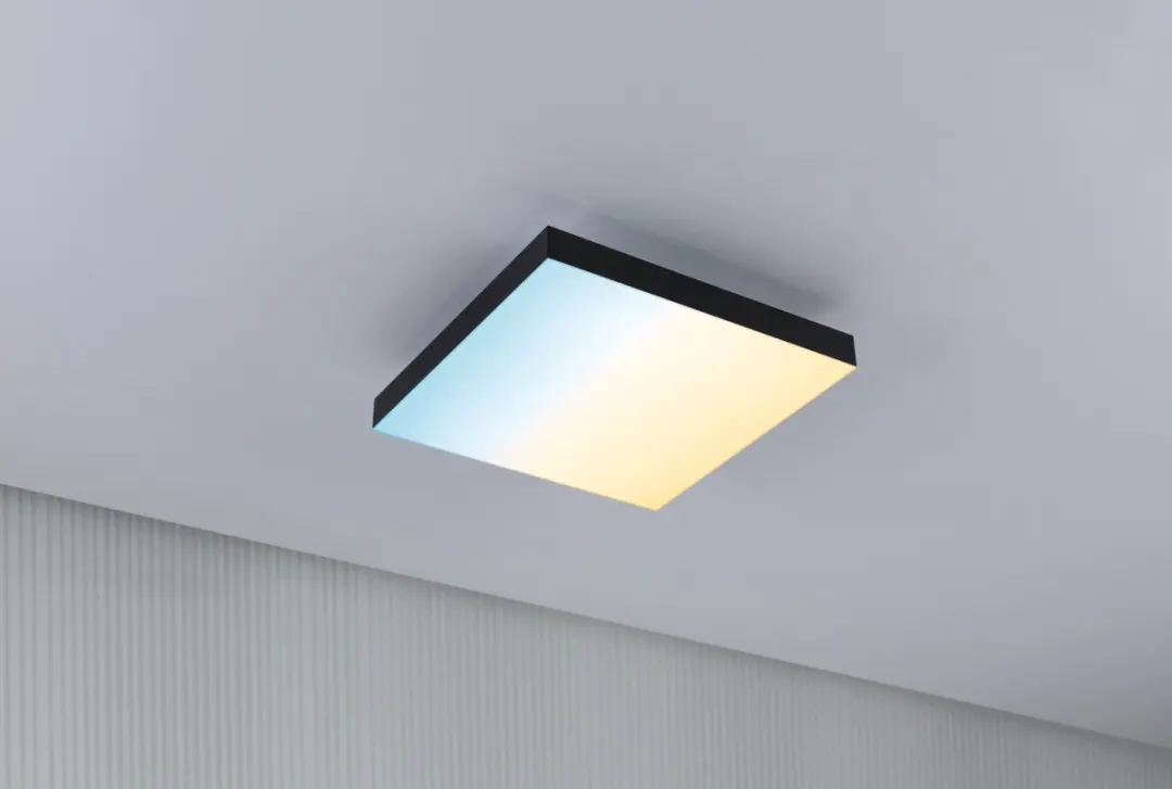 Paulmann Loria Rainbow LED-paneel 13,2W 1440lm RGB+ - Zwart