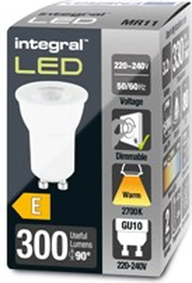 Integral Finley LED-lamp GU10 3W - Mat - 2700K