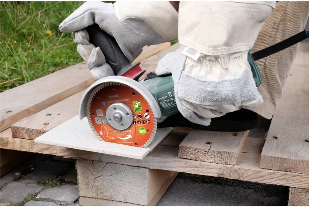 KWB 724540 Diamanten Doorslijpschijf 125mm - Beton/Graniet/Marmer