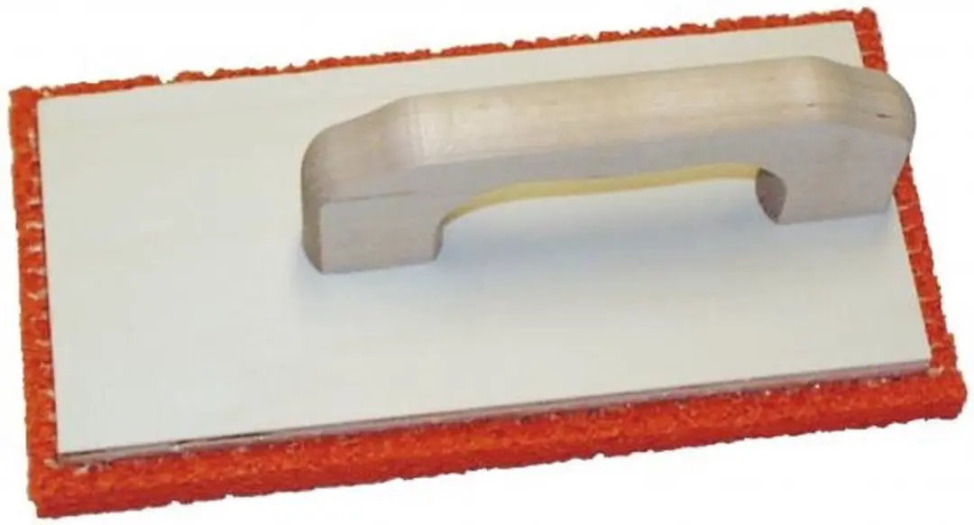 Super Prof Schuurspons Hout Grof 280x140x20mm Rood