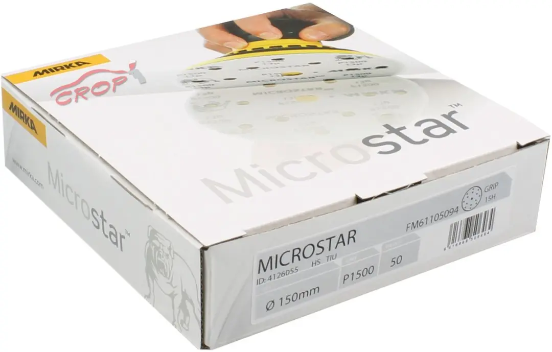 Mirka Microstar Schuurschijven 77mm P1200 - 50 Stuks