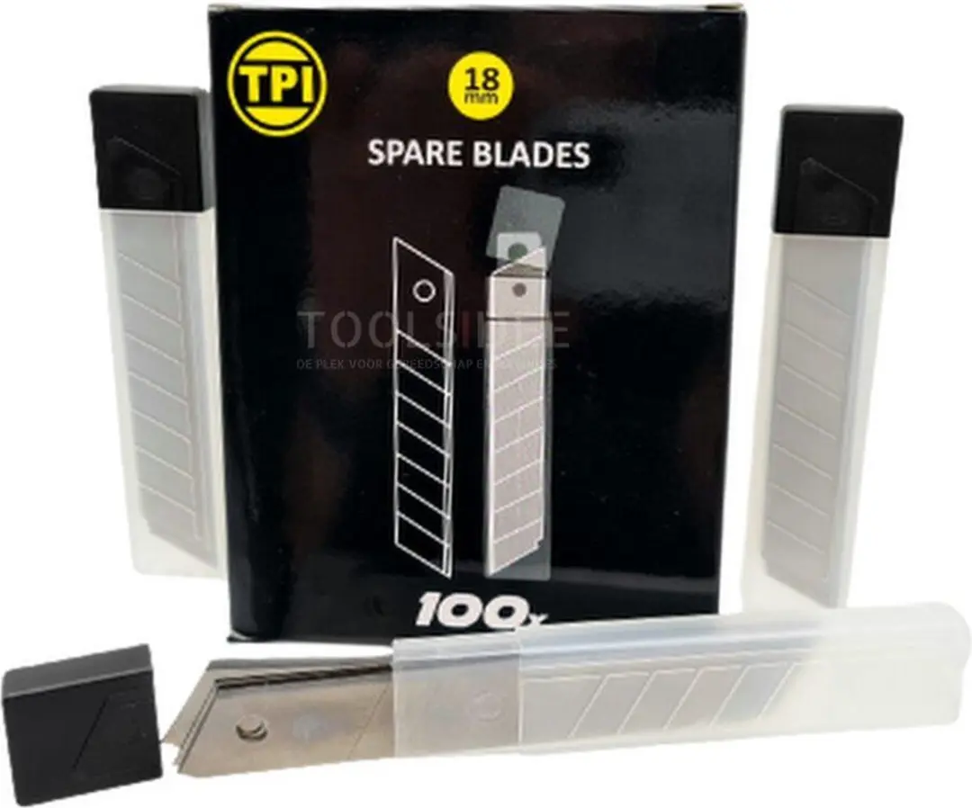 Toolpack Afbreekmes 18mm - 100 Vervangmessen