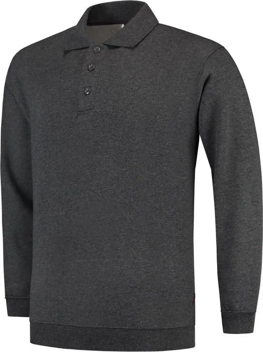 Tricorp Polo Sweater Boord 301005 - XS - Antraciet
