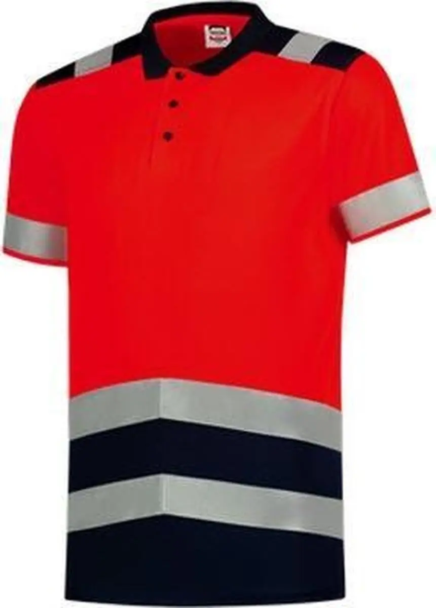 Tricorp 203007 Poloshirt High Vis Bicolor - L