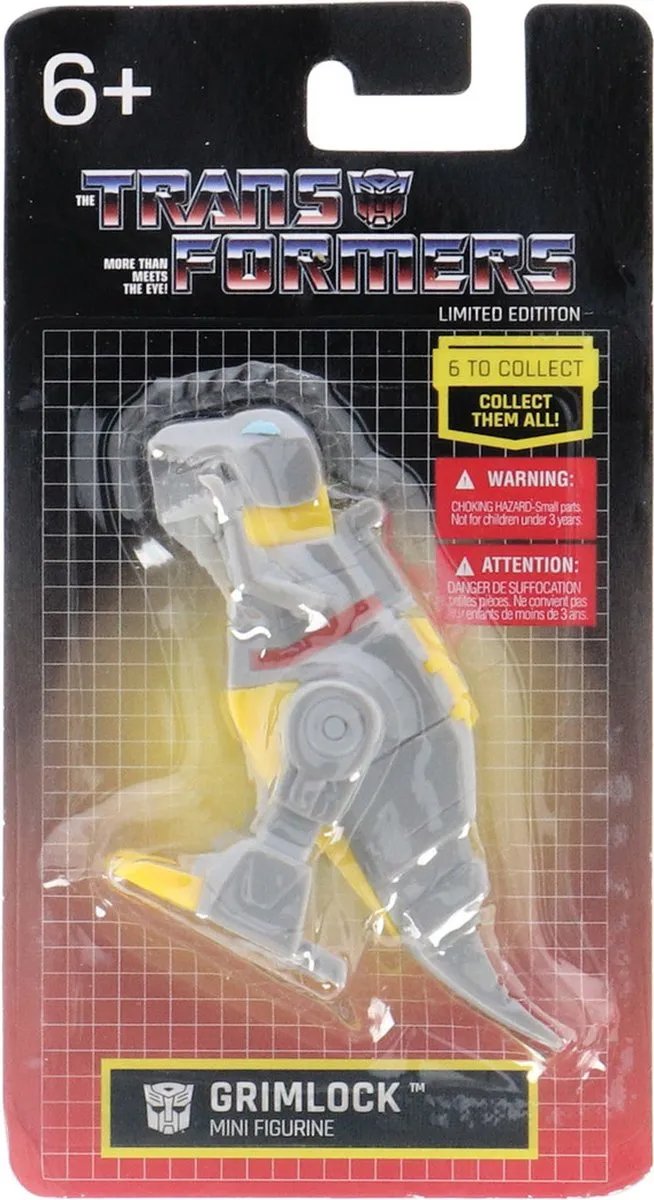 Hasbro Transformers G1 Mini Figures - 6 Stuks - 7cm - Multi
