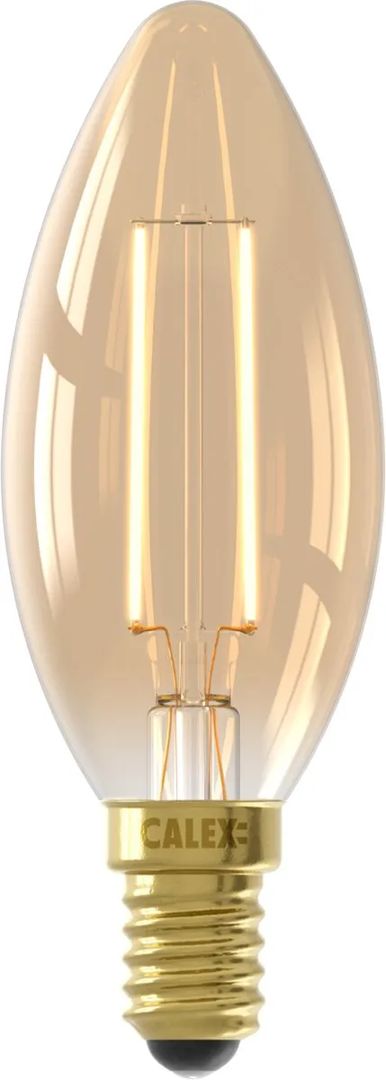 Calex Filament LED Lamp E14 B35 Goud