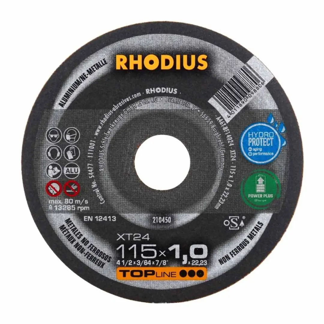 Rhodius XT24 210450 Doorslijpschijf 115mm